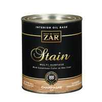 ZAR Semi-Transparent Champagne Oil-Based Wood Stain 1 qt. (Pack of 4)