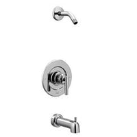 Chrome Posi-Temp(R) tub/shower