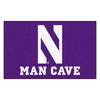 Northwestern University Man Cave Rug - 5ft. x 8 ft.