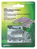 Hillman AnchorWire Silver Flush-Mount Picture Hanger 3 lb. 2 pk (Pack of 10)