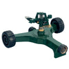 Orbit Brass Impact Sprinkler On Metal Wheeled Base 6361 sq. ft.