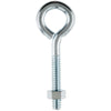 Hampton 3/16 in. x 2 in. L Zinc-Plated Steel Eyebolt Nut Included (Pack of 10)