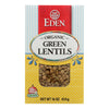 Eden Foods - Beans Green Lentils Dry - Case of 12 - 16 OZ