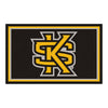 Kennesaw State University 4ft. x 6ft. Plush Area Rug