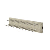 Easy Track 3 in. H X 2.5 in. W X 14 in. L Wood Laminate Sliding Tie Rack