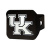 University of Kentucky Black Metal Hitch Cover