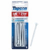 Tapcon 2-1/4 in. L Star Flat Head Concrete Screws 8 pk