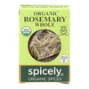 Spicely Organics - Organic Rosemary - Whole - Case of 6 - 0.2 oz.