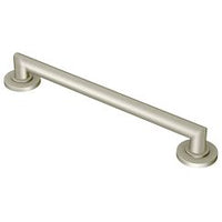 BRUSHED NICKEL 36" DESIGNER GRAB BAR