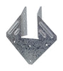 Simpson Strong-Tie 4 in. H X 4 in. W 18 Ga. Galvanized Steel Hurricane Tie