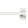 Kenney White Cafe Rod 8 in. L X 14 in. L