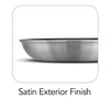 Tramontina Aluminum Fry Pan 8 & 10 in. Silver