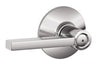 Schlage Latitide Bright Chrome Bed and Bath Lever Right or Left Handed