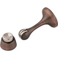 V244 3â€ Magnetic Rigid Door Stop with Catch - Antique Bronze