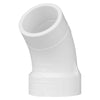 Charlotte Pipe Schedule 40 1-1/2 in. Hub X 1-1/2 in. D Spigot PVC Street Elbow 1 pk