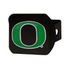 University of Oregon Black Metal Hitch Cover - 3D Color Emblem