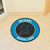 MLB - Miami Marlins Roundel Rug - 27in. Diameter