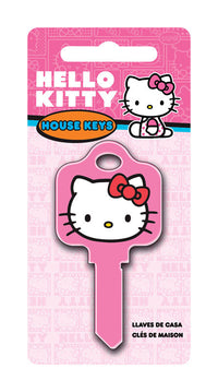 Hillman Hello Kitty Brass Pink House/Office Single Sided Blank Key for Schlage Locks (Pack of 5)