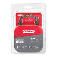 Oregon AdvanceCut S55 16 in. 55 links Chainsaw Chain