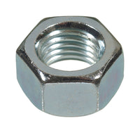 Hillman 9/16 in. Zinc-Plated Steel USS Hex Nut 50 pk