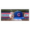 MLB - Chicago Cubs Gray Baseball Runner Rug - 30in. x 72in.