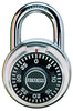 Master Lock Fortress 5.56 in. H X 1-7/8 in. W Stainless Steel 3-Dial Combination Padlock