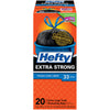 Hefty Extra Strong 33 gal. Trash Bags Drawstring 20 pk