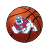 Fresno State Basketball Rug - 27in. Diameter