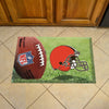 NFL - Cleveland Browns Rubber Scraper Door Mat