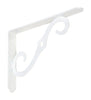 National Hardware White Steel Shelf Bracket 0.94 in. L 80 lb