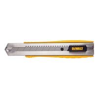 DeWalt 9-4/5 in. Self-Retracting Snap-Off Utility Knife Black/Yellow 1 pc