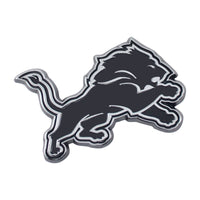 NFL - Detroit Lions  3D Chromed Metal Emblem