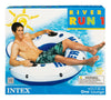 Intex River Run Blue/White Vinyl Adult Inflatable Floating Tube 53 W in.