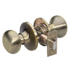 Master Lock Antique Brass Passage Door Knob Right or Left Handed