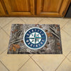 MLB - Seattle Mariners Camo Camo Rubber Scraper Door Mat