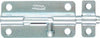 National Hardware 4 in. L Zinc-Plated Steel Barrel Bolt 1 pk