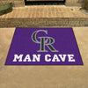 MLB - Colorado Rockies Man Cave Rug - 34 in. x 42.5 in.