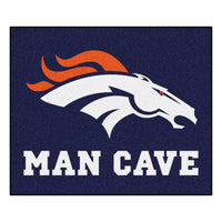 NFL - Denver Broncos Man Cave Rug - 5ft. x 6ft.