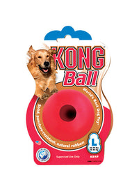 Kong Red Rubber Rubber Ball Large 1 pk