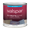 Valspar Climate Zone Flat White Paint and Primer in One Exterior 1 qt