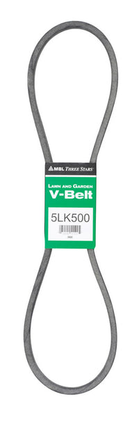 Mitsuboshi Super KB 5LK500 V-Belt 0.63 in. W X 50 in. L For Riding Mowers