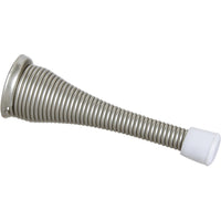 SPB232 3â€ Spring Door Stop - Satin Nickel