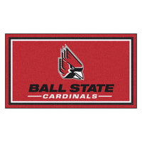 Ball State University 3ft. x 5ft. Plush Area Rug