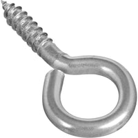 2016BC #8 1-5/8" Screw Eye - Stainless Steel