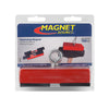 Master Magnetics 5 in. 150 lb. Pull 3.4 MGOe Red Ceramic Retrieving Magnet