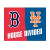 MLB House Divided - Red Sox / Mets House Divided Rug