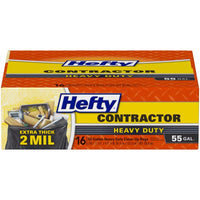 Hefty 55 gal. Contractor Bags Drawstring 16 pk