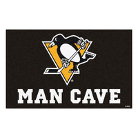 NHL - Pittsburgh Penguins Man Cave Rug - 5ft. x 8 ft.