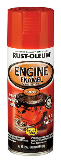 Rust-Oleum Automotive Smooth Chevy Orange Engine Enamel Spray 12 oz.