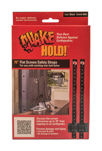 Quake Hold 10 in to 70 in. 150 lb. cap. Flat Screen Safety Strap